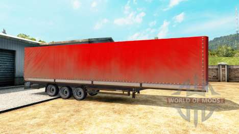 Curtain side semitrailer Kogel for Euro Truck Simulator 2