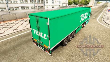 Toll skin for Volvo truck for Euro Truck Simulator 2