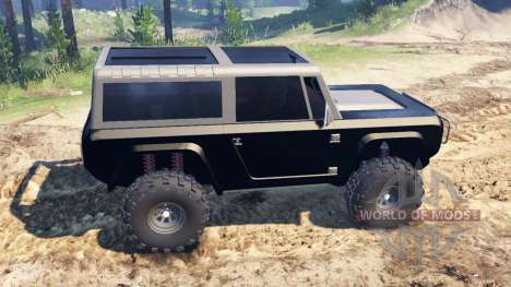 Ford Bronco Concept for Spin Tires