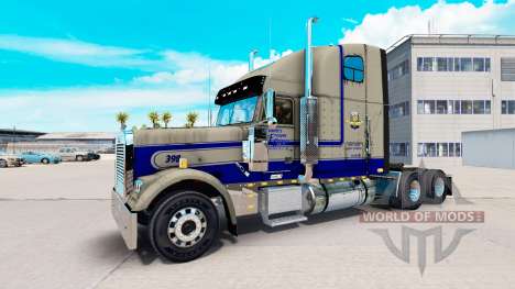 Skin Leavitts on the truck Freightliner Classic  for American Truck Simulator