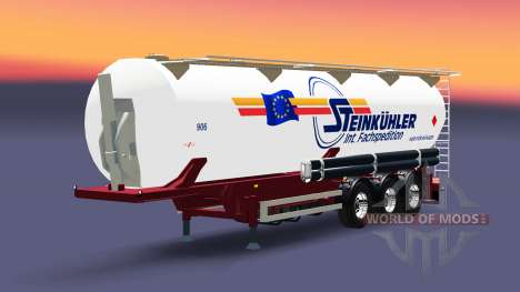 The semitrailer-tank Steinkuhler for Euro Truck Simulator 2