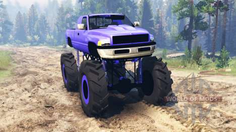 Dodge Ram 2500 for Spin Tires