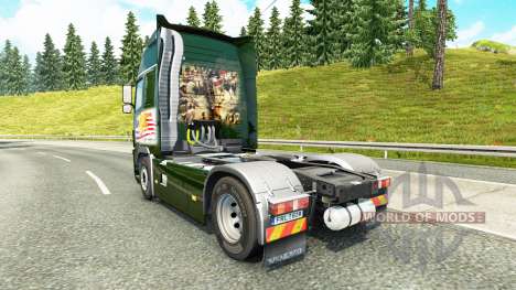 Military Cargo skin for Volvo truck for Euro Truck Simulator 2