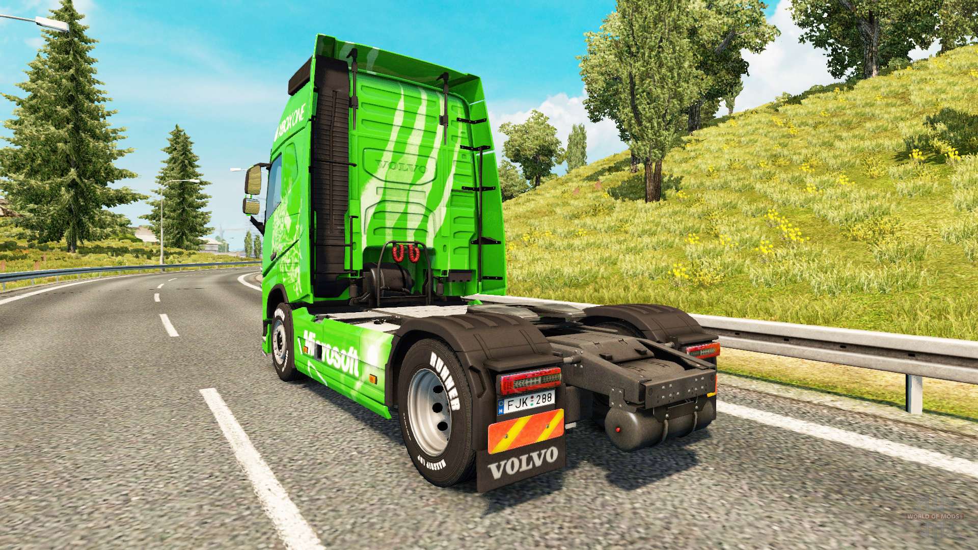 Xbox One Skin For Volvo Truck For Euro Truck Simulator 2 0751