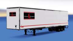 Skin Stevens Transport on semi-trailer for American Truck Simulator