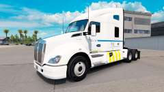 Skin Transport Quebec on Kenworth tractor for American Truck Simulator