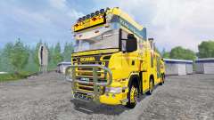 Scania R500 [tow truck] for Farming Simulator 2015