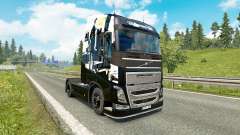 Skin Infamous Second Son for Volvo truck for Euro Truck Simulator 2