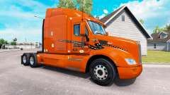 Skin Schneider National on truck Peterbilt for American Truck Simulator