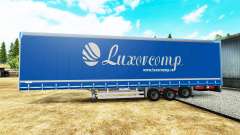 Curtain semi-trailer Luxorcomp for Euro Truck Simulator 2