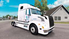 Celadon skin for Volvo truck VNL 670 for American Truck Simulator