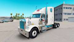 Skin FTI Transport on tractor Freightliner Classic for American Truck Simulator
