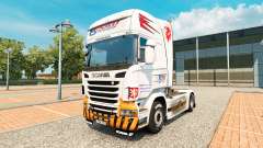 CSAD Turnov skin for Scania truck for Euro Truck Simulator 2