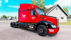 SouthEastern skin for the truck Peterbilt for American Truck Simulator