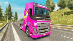 Dee Dee skin for Volvo truck for Euro Truck Simulator 2