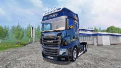 Scania R700 [blue black] for Farming Simulator 2015