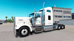 The skin on the Sysco truck Kenworth W900 for American Truck Simulator