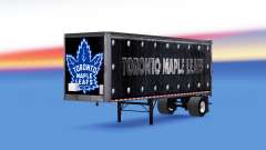 Skin Toronto Maple Leafs on the trailer for American Truck Simulator