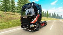 Skin Coca-Cola tractor Scania for Euro Truck Simulator 2
