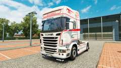 Skin Bart Kroeze at tractor Scania for Euro Truck Simulator 2