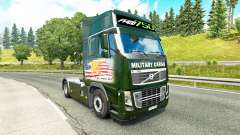 Military Cargo skin for Volvo truck for Euro Truck Simulator 2