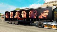Rammstein skin for trailers for Euro Truck Simulator 2