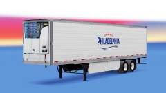Skin Philadelphia on the trailer for American Truck Simulator