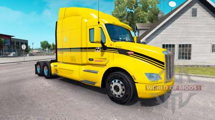 Groupe Robert skin for the truck Peterbilt for American Truck Simulator