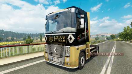 F1 Lotus skin for Renault truck for Euro Truck Simulator 2