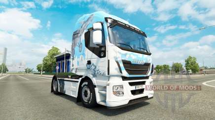 Skin Klanatrans v2.0 Iveco tractor for Euro Truck Simulator 2