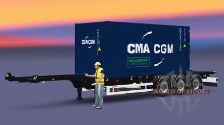 Semi-container Sommer for Euro Truck Simulator 2