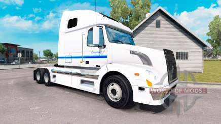 Skin Con-way Truckload for truck tractor Volvo VNL 670 for American Truck Simulator