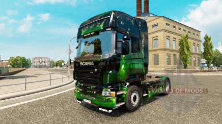 ArtWorks skin for Scania truck for Euro Truck Simulator 2