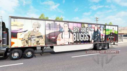 Skin Bay Area Buggs on the trailer for American Truck Simulator