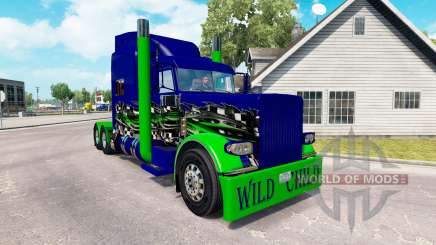 Skin Wild Child on the truck Peterbilt 389 for American Truck Simulator