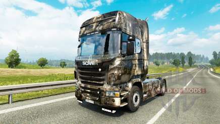 Skin City at tractor Scania for Euro Truck Simulator 2