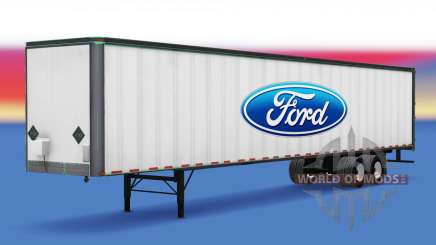 Skin Ford on the trailer for American Truck Simulator