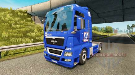 Aldi skin for MAN truck for Euro Truck Simulator 2