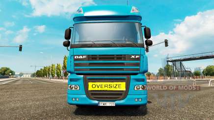 Oversize Load Sign for Euro Truck Simulator 2