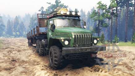 Ural-4320 [tractor] for Spin Tires