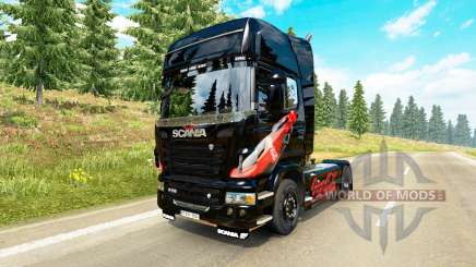 Skin Coca-Cola tractor Scania for Euro Truck Simulator 2