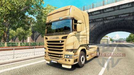 Skin on 50th Anniversary tractor Scania for Euro Truck Simulator 2