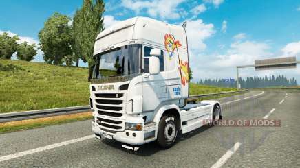 Little Pony skin for Scania truck for Euro Truck Simulator 2