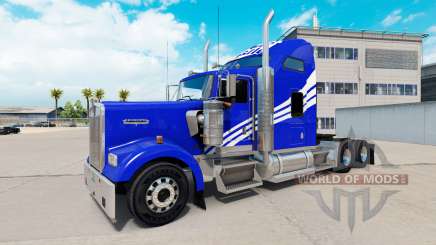 Skin White Castle on the truck Kenworth W900 for American Truck Simulator