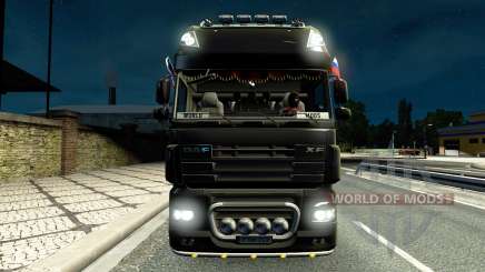 The effect of the lights v2.0 for Euro Truck Simulator 2