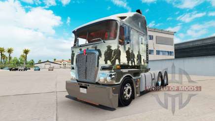 Skin Band Of Brothers on tractor Kenworth K200 for American Truck Simulator