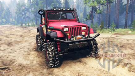 Jeep Wrangler for Spin Tires