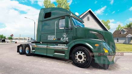 Skin Services for LDI tractor Volvo VNL 670 for American Truck Simulator