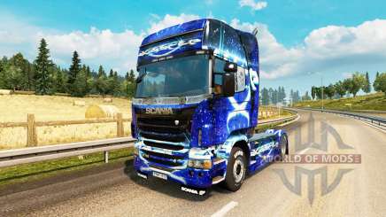 Dub Step skin for Scania truck for Euro Truck Simulator 2