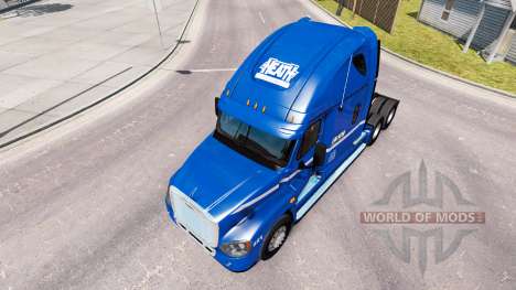Skin Robert Heath on tractor Freightliner Cascad for American Truck Simulator